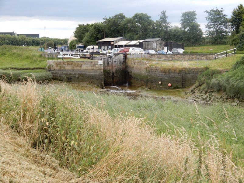 View of the end of the Canal